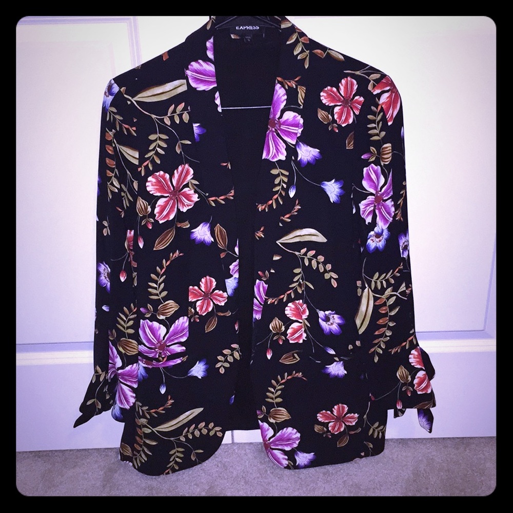 Express Floral Blazer - Women’s M